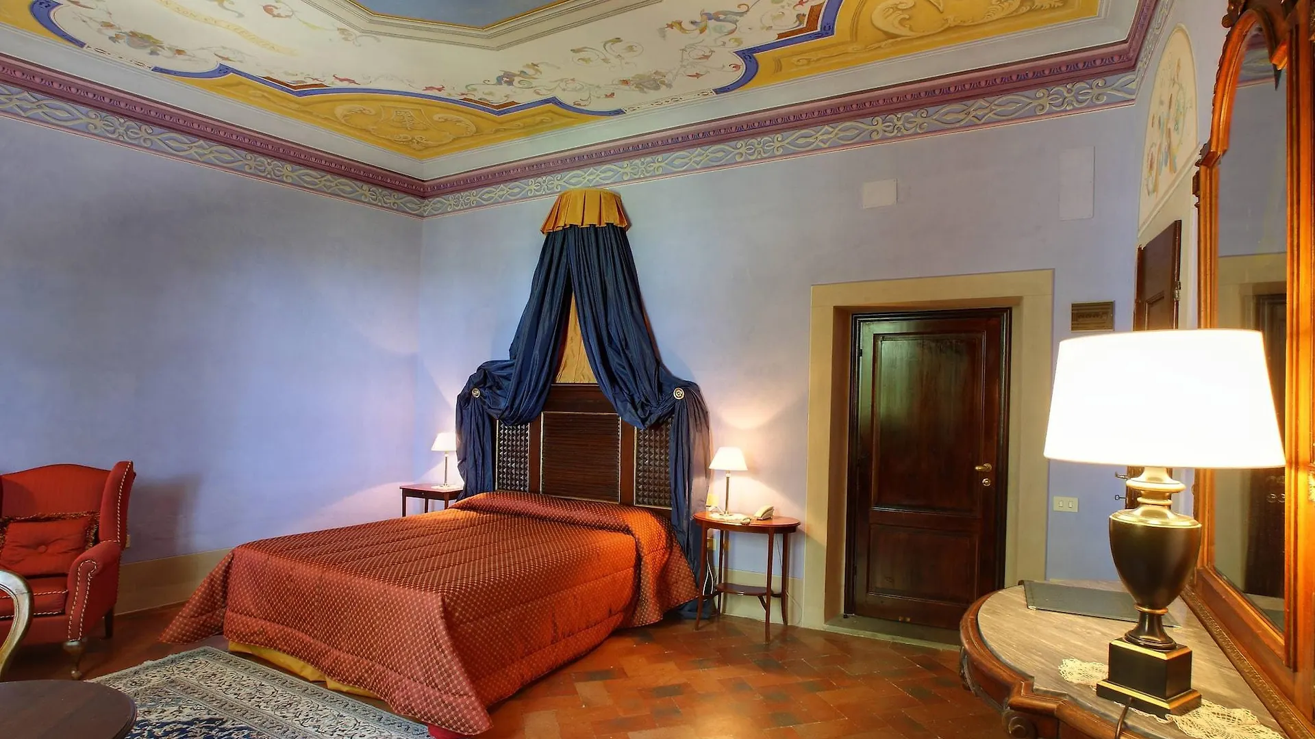 Landhaus Gasthaus Il Trebbiolo Florenz Italien